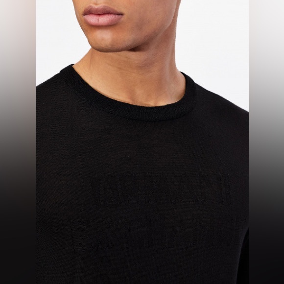 Armani Exchange Black Crew Neck Sweater
Product 3KZM1D ZMS8Z 1200 - Picture 3 of 7